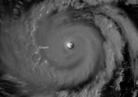 NASA captures stunning view of Super Typhoon Bavi from space