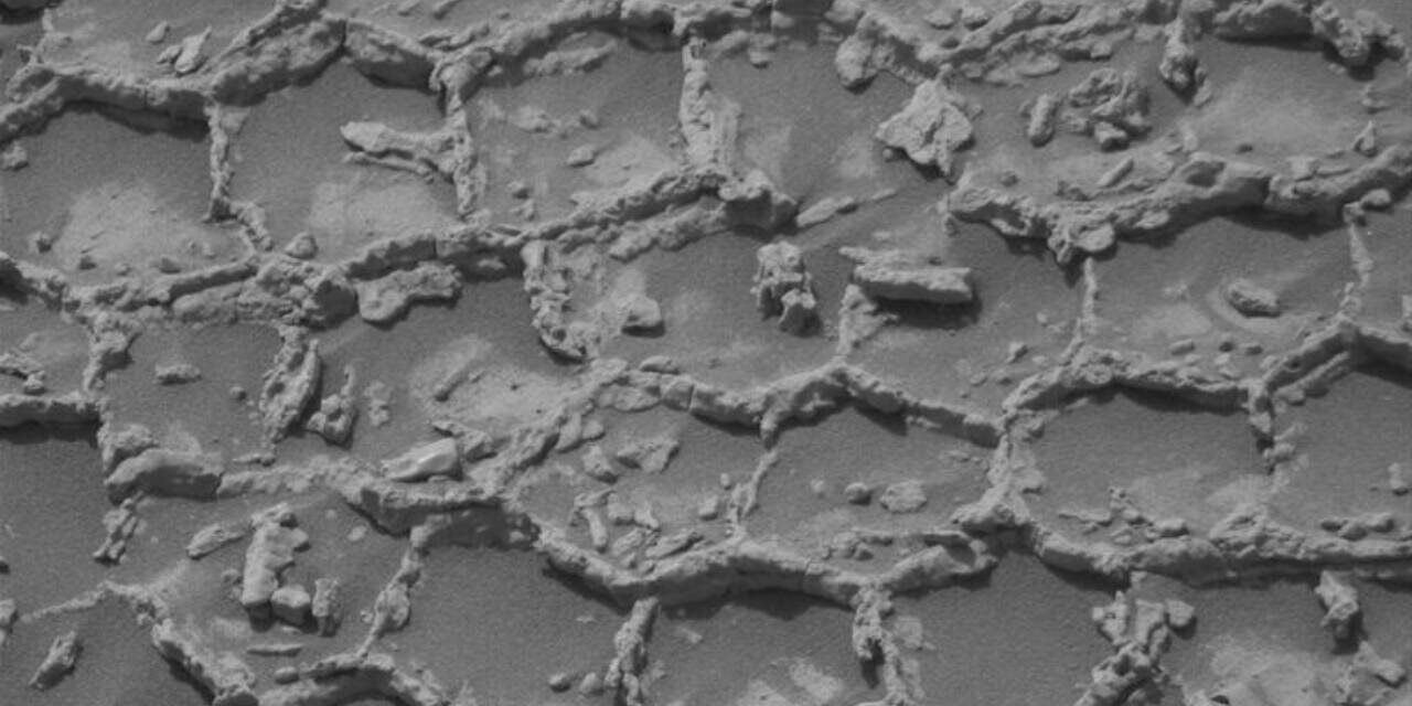 NASA's Curiosity rover discovers mysterious honeycomb pattern on Mars, leaving scientists puzzled about its origins