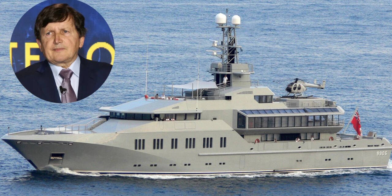 NEW YORK: The tech billionaire lives on his 233-foot superyacht for six months a year to avoid paying property taxes on land in California and New York