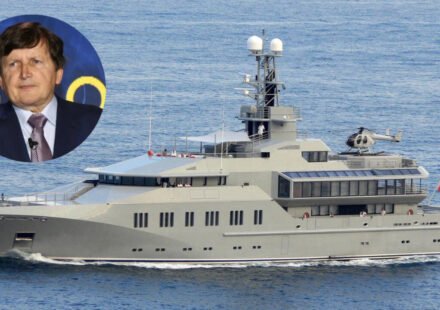 NEW YORK: The tech billionaire lives on his 233-foot superyacht for six months a year to avoid paying property taxes on land in California and New York