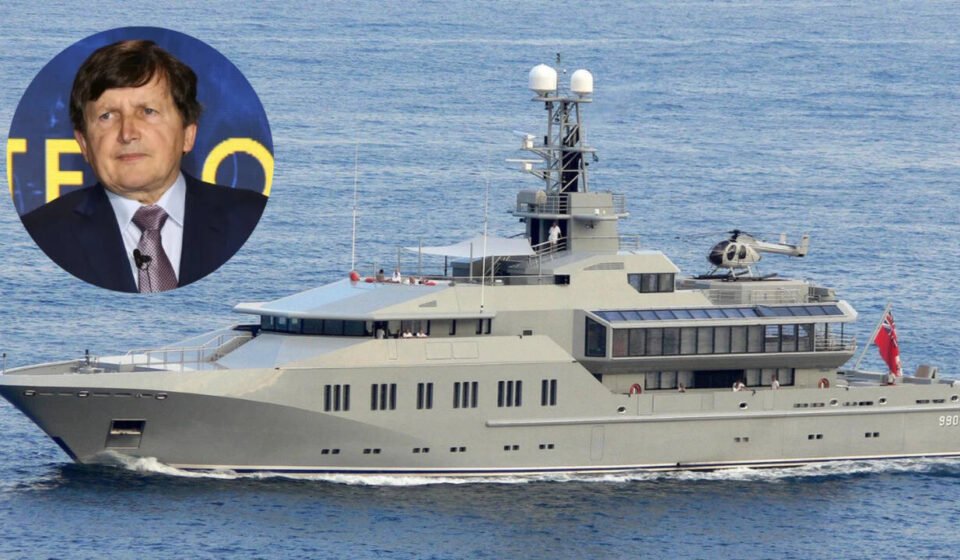 NEW YORK: The tech billionaire lives on his 233-foot superyacht for six months a year to avoid paying property taxes on land in California and New York