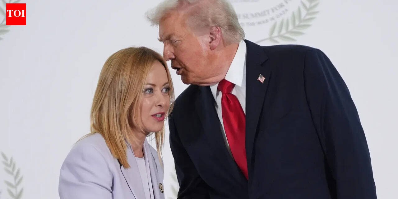 'People come and go, but relationships remain': Italian minister downplays Trump's mocking of Meloni