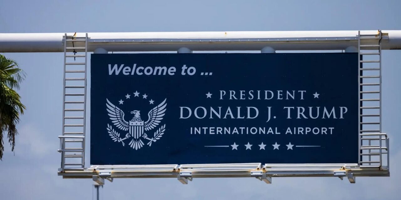 President Donald J. Trump International Airport: Florida airport officially renamed after Donald Trump; US president calls it 'a very important day'