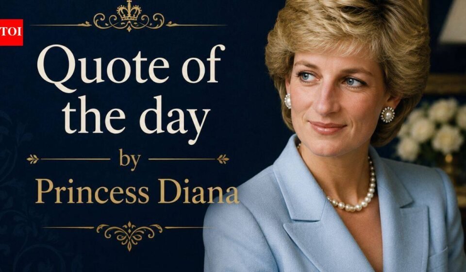 Princess Diana's Quote of the Day: "I think the greatest disease the world suffers from today is..." | World News