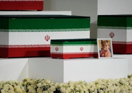 Queuing up all night to pay tribute to Khamenei