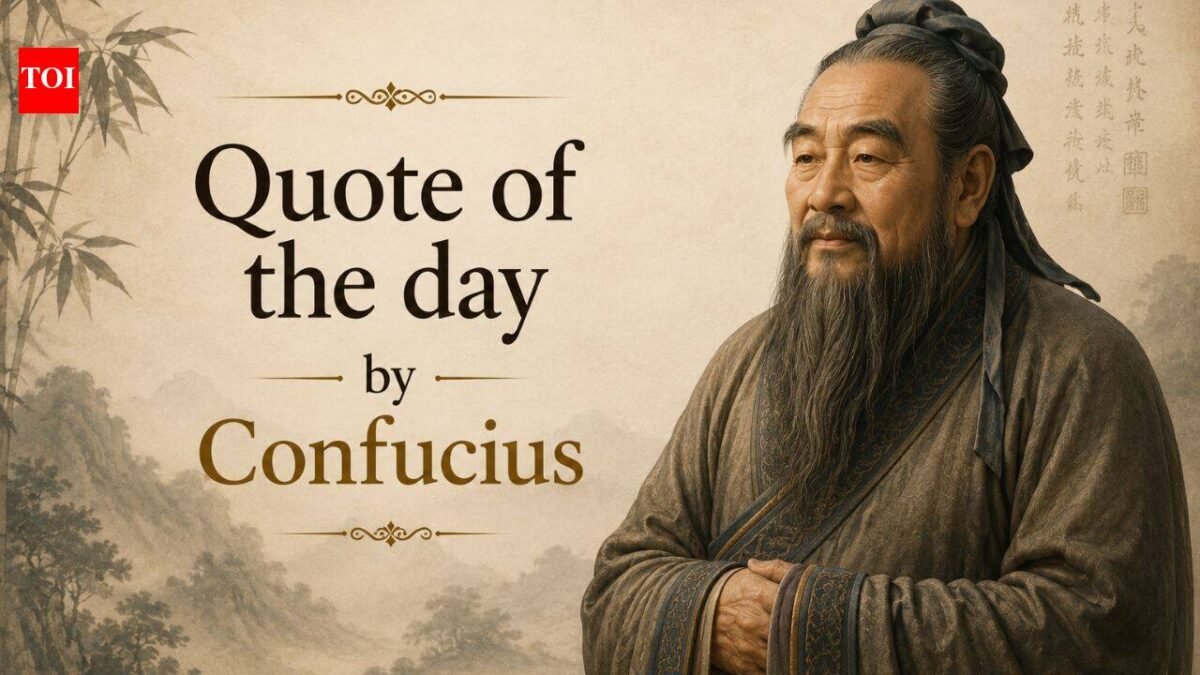 Quote of the Day from Chinese Philosopher Confucius: "Attack the evil within yourself instead of attacking..." | World News