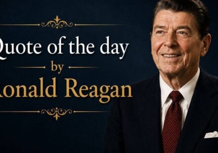Ronald Reagan's Quote of the Day: "The greatest leader is not necessarily the one who does the greatest things. He is the one who gets his people to do the greatest things" | World News