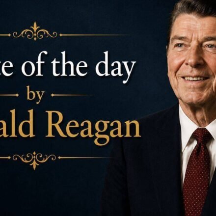 Ronald Reagan's Quote of the Day: "The greatest leader is not necessarily the one who does the greatest things. He is the one who gets his people to do the greatest things" | World News