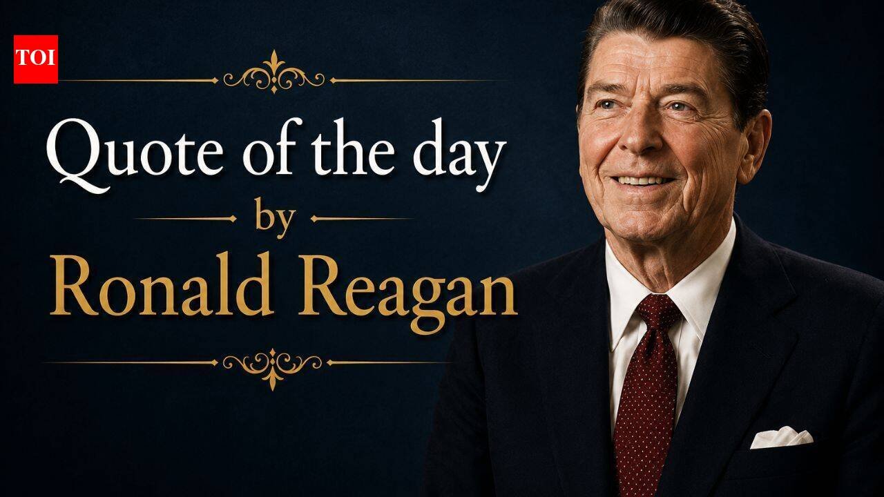 Ronald Reagan's Quote of the Day: "The greatest leader is not necessarily the one who does the greatest things. He is the one who gets his people to do the greatest things" | World News