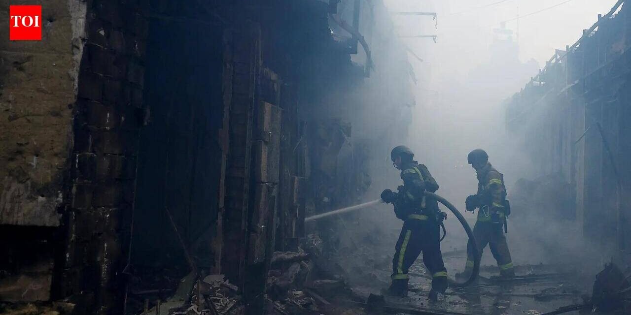 Russia launches new missile and drone attacks on Kiev ahead of NATO summit in Türkiye