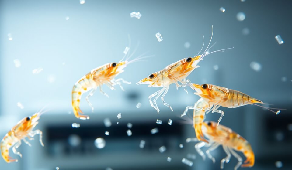 Scientists are teaching shrimp to eat in zero gravity, which could change how astronauts grow food in space