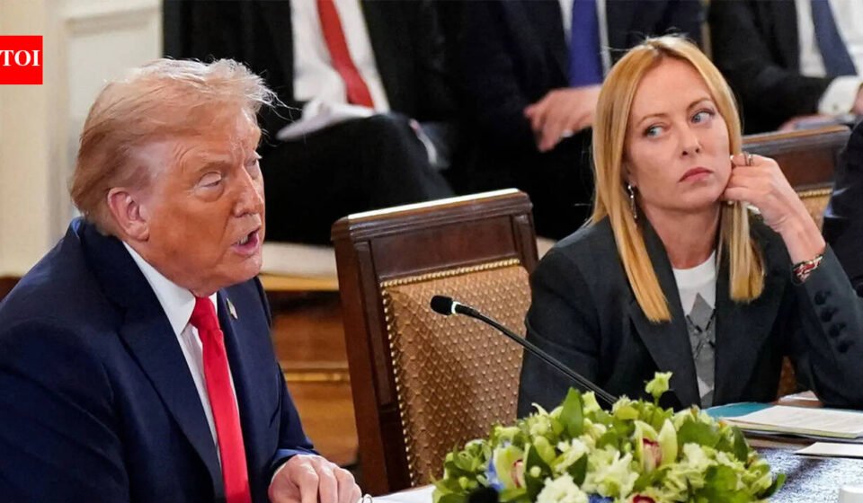 'She was a good person, but she made a mistake': Trump says relationship with Meloni 'soured' over Iran war