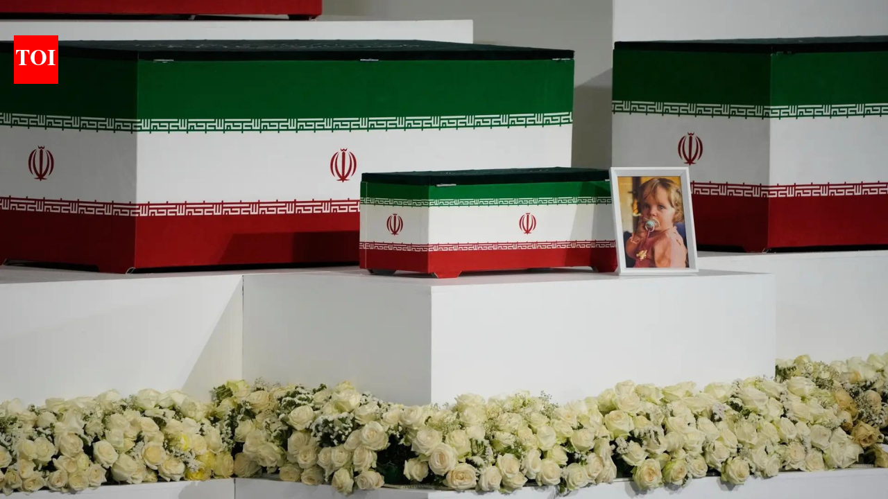 Small coffin next to Ali Khamenei: 14-month-old granddaughter honored at Iran's supreme leader's funeral