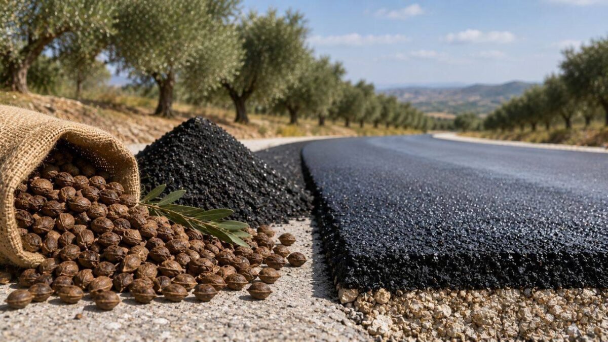 Spain is turning millions of discarded olive pits into road material that can store carbon for decades and reduce asphalt emissions by up to 75% | World News
