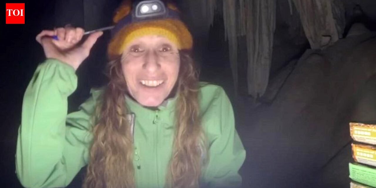 Spanish athletes locked themselves in a 230-foot-deep cave for 500 days in an unusual experiment. When she came out, she thought only 160 days had passed | World News