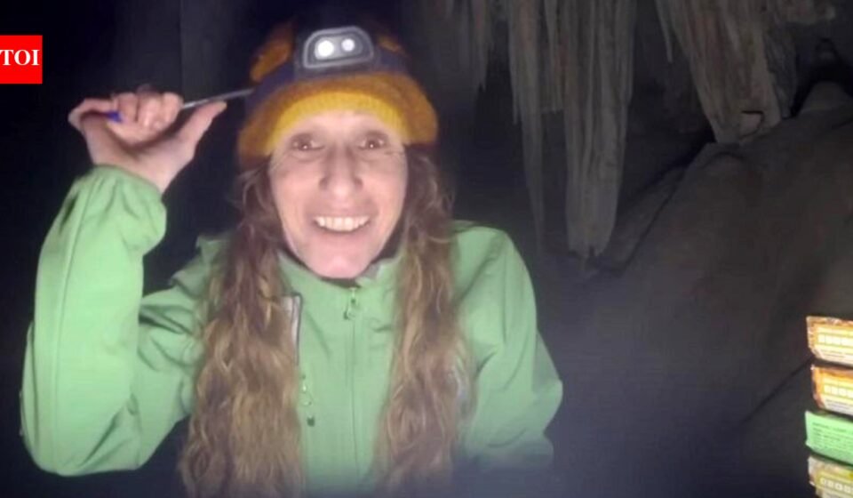 Spanish athletes locked themselves in a 230-foot-deep cave for 500 days in an unusual experiment. When she came out, she thought only 160 days had passed | World News