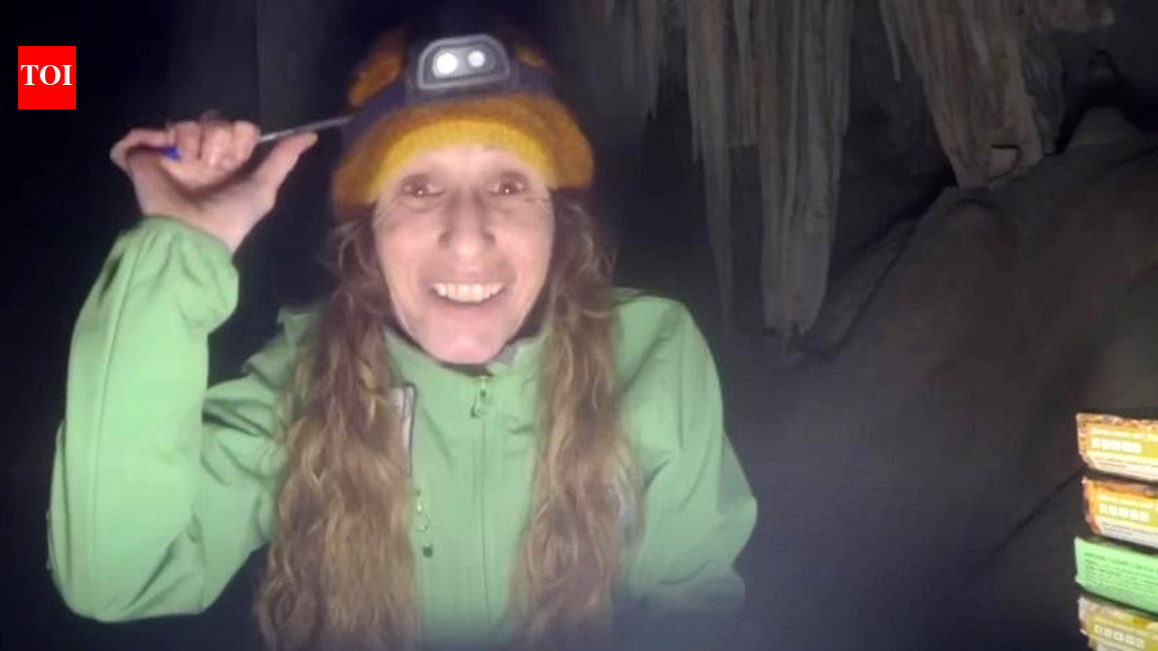 Spanish athletes locked themselves in a 230-foot-deep cave for 500 days in an unusual experiment. When she came out, she thought only 160 days had passed | World News
