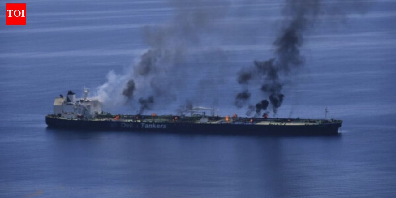 Strait of Hormuz: Oil tanker attacked in Hormuz: US accuses Iran of attacking two commercial ships, considers counterattack
