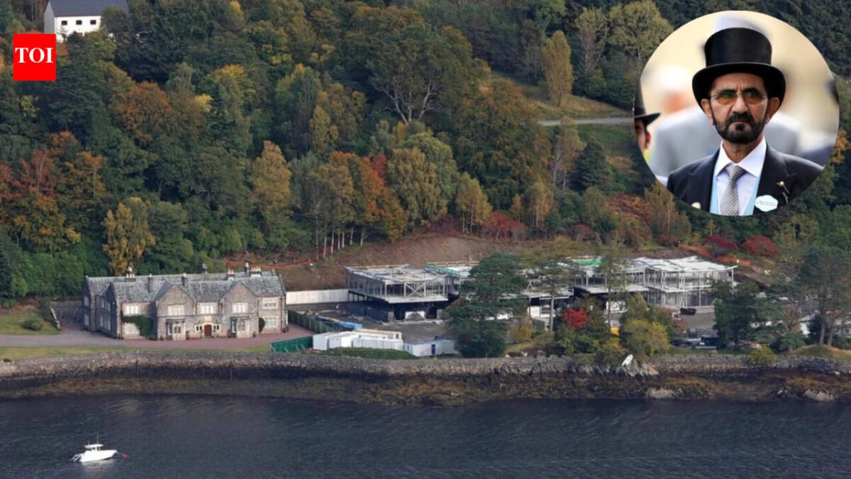 The emir of Dubai owns a 63,000-acre estate in Scotland, but the sheikh has only visited his multimillion-dollar estate five times in 20 years because it didn't have enough bedrooms