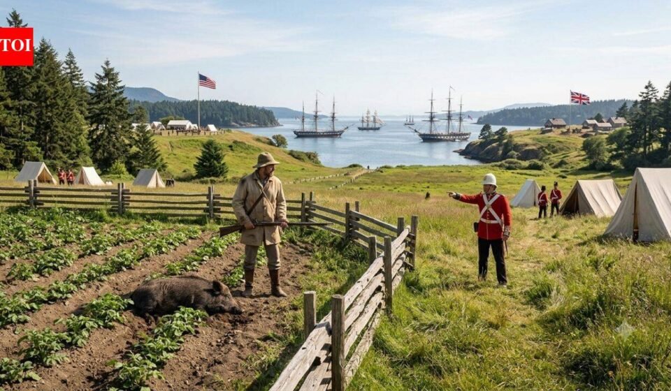 The pig that almost started a war: How a pig's shooting in 1859 turned a San Juan Island farm dispute into a 12-year Anglo-American standoff | News World News