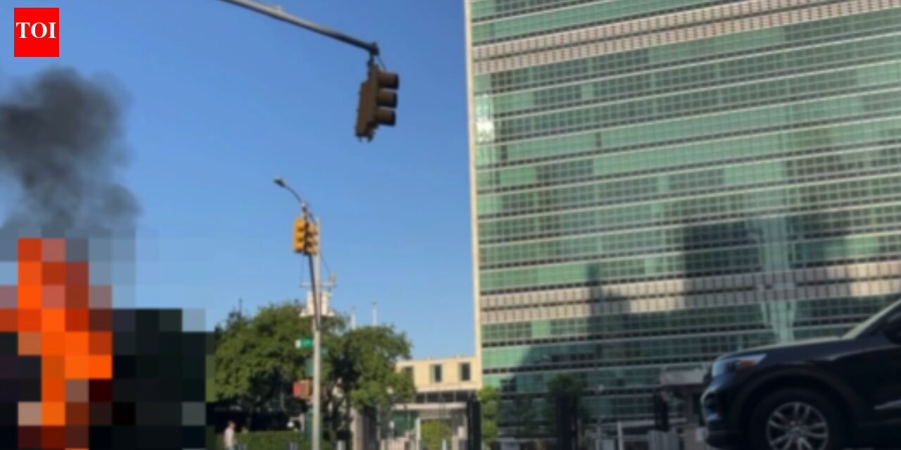 Tibetan protesters set themselves on fire outside United Nations headquarters in New York