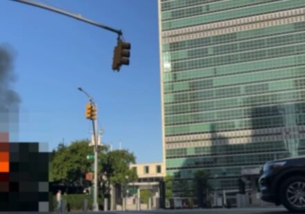 Tibetan protesters set themselves on fire outside United Nations headquarters in New York