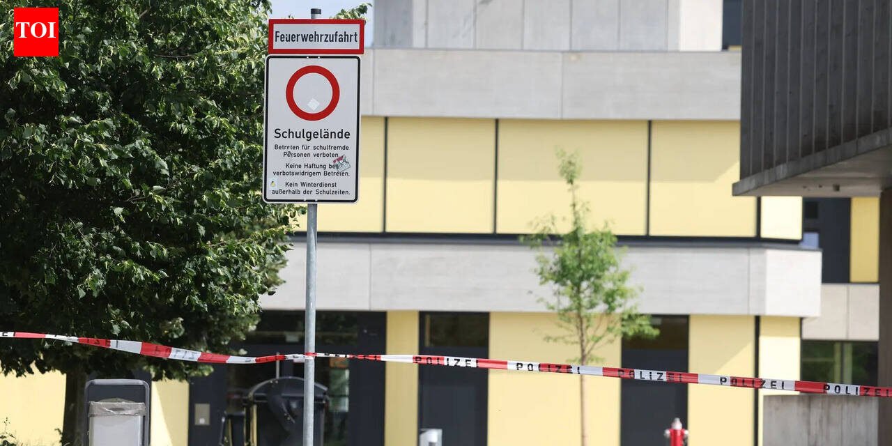 Two girls at German school attacked with weapons, teenager arrested