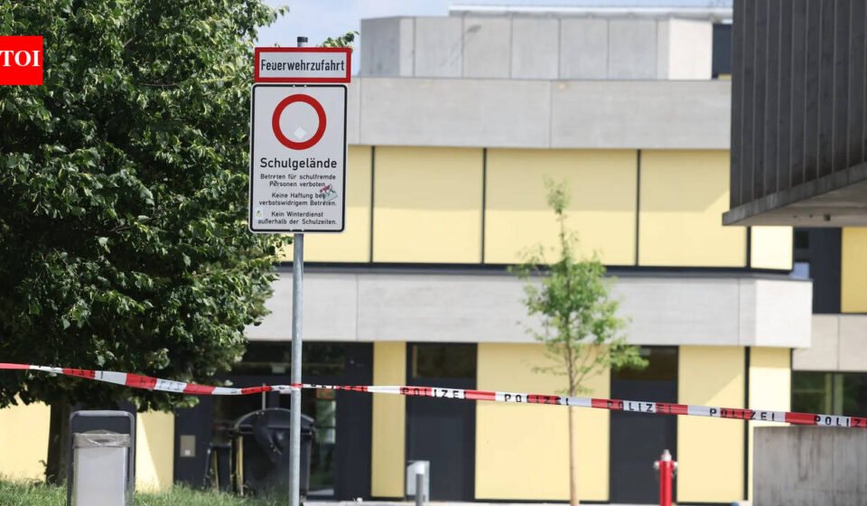Two girls at German school attacked with weapons, teenager arrested