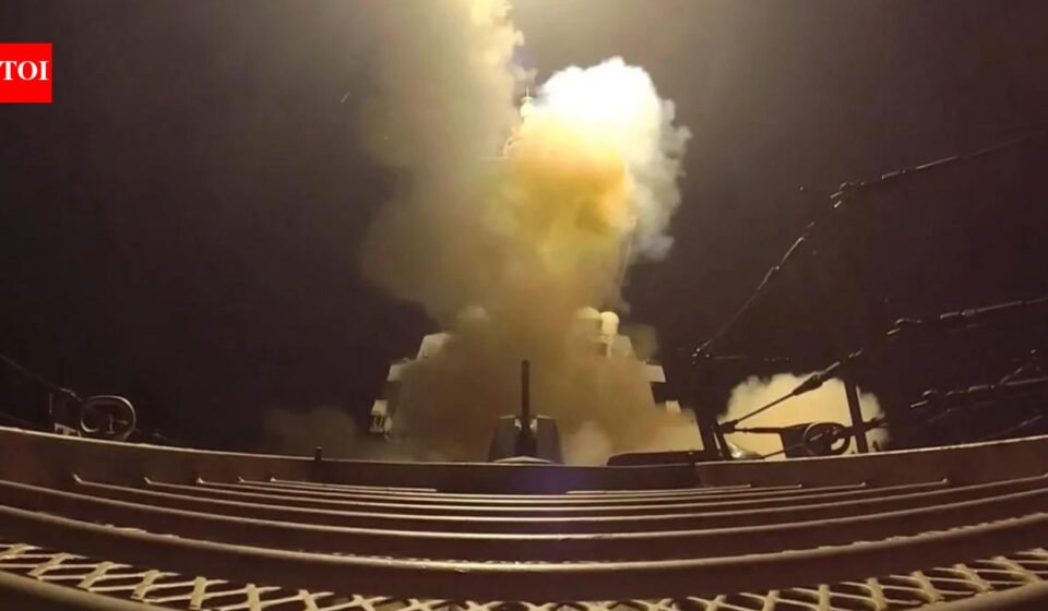 US air strikes on Iran: The United States launched air strikes on Iran for the fifth consecutive day, targeting military facilities near the Strait of Hormuz