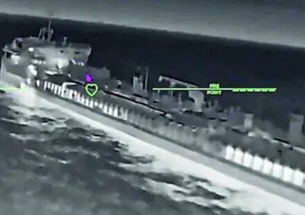 Ukrainian drones attack Russian oil facilities, causing more tankers to catch fire