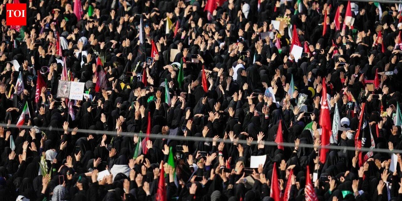 'Up to 3,000 dead will be fine': Iran braces for mass casualties at Khamenei funeral; report