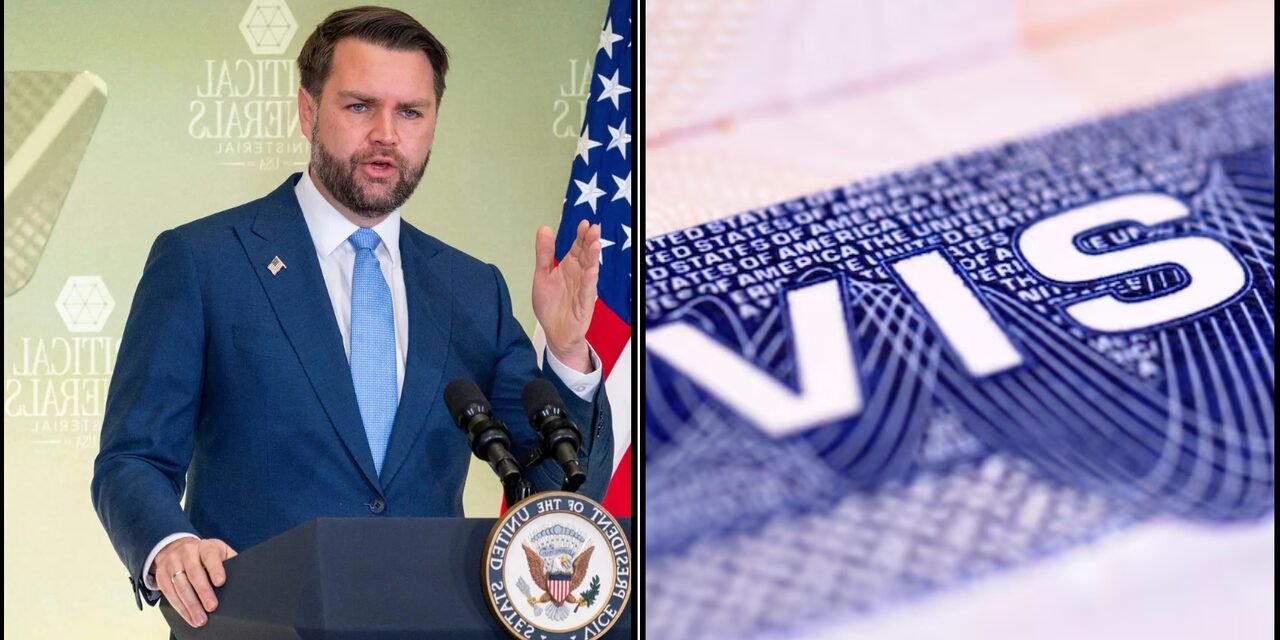 Vance said the United States has launched a fraud investigation and will not tolerate any abuse of H-1B visas.