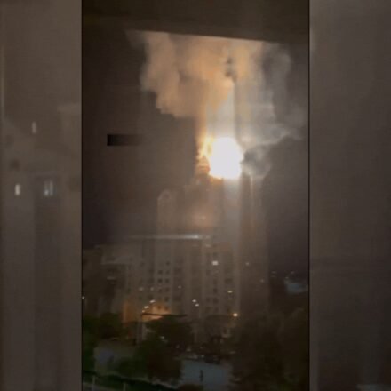 WATCH: 9-story apartment building partially collapses in Kiev after Russian attack; residents trapped