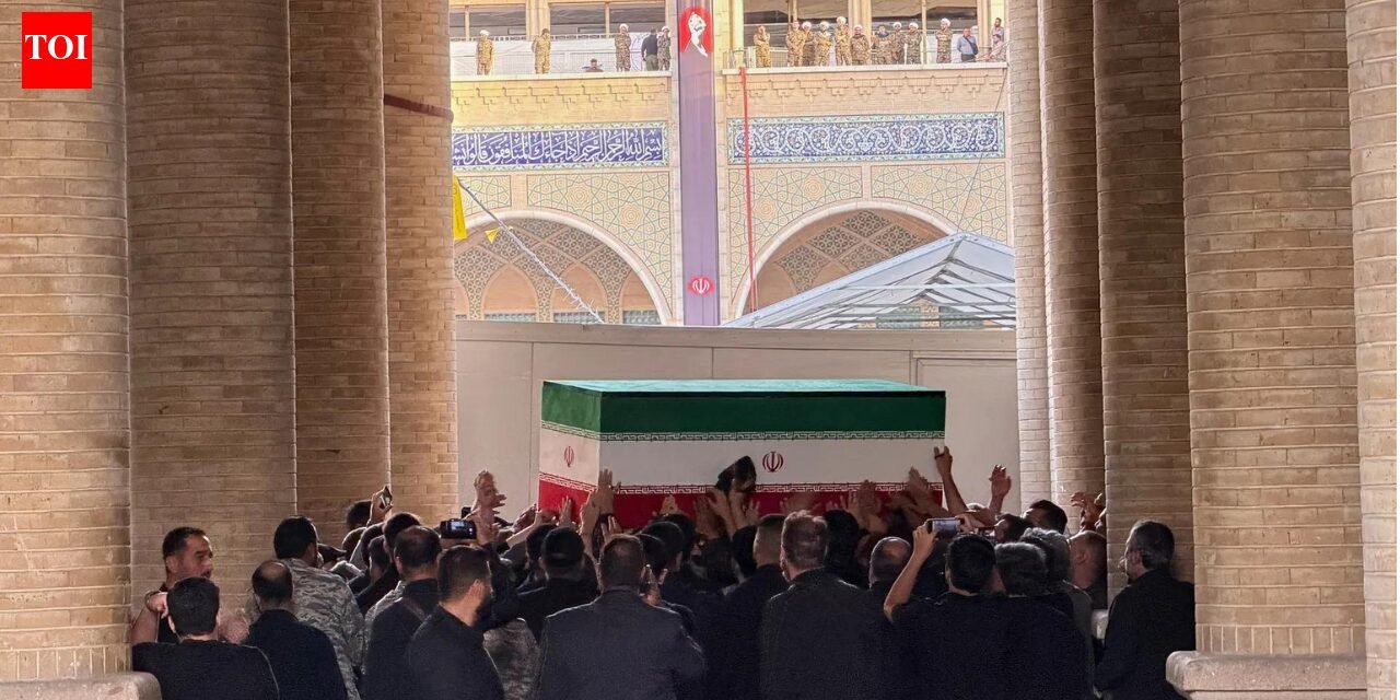 WATCH: 'Death to America, Death to Israel' chants echo as Ayatollah Ali Khamenei's funeral begins
