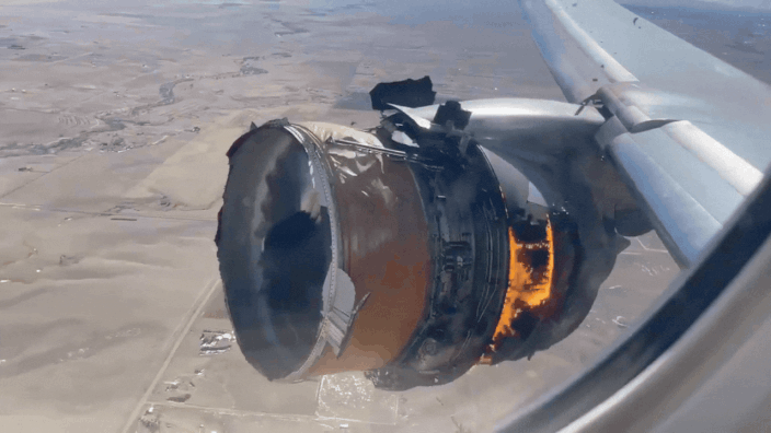 WATCH: Passengers' sight of Boeing 777 engine catching fire in mid-air goes viral