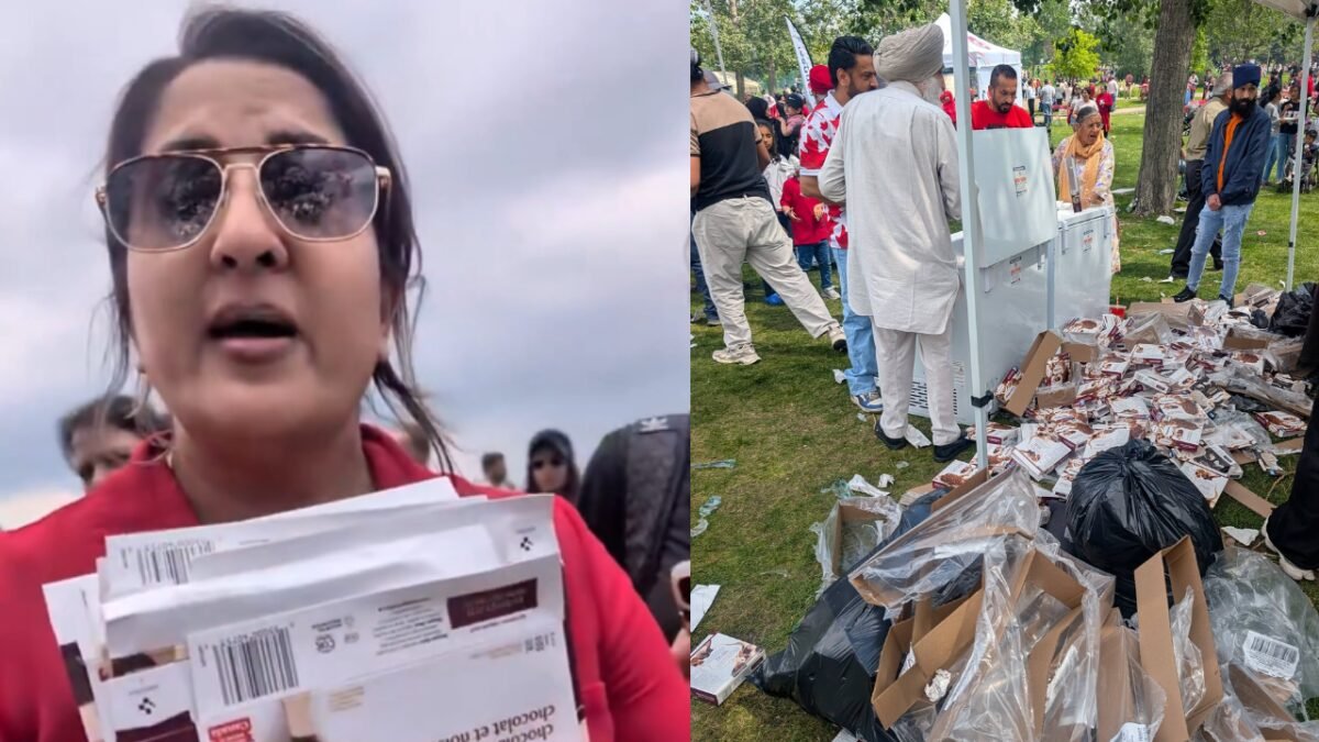 WATCH VIDEO: 'Native Canadian' woman accuses Indians of littering during Canada Day celebrations, says 'you should be ashamed'