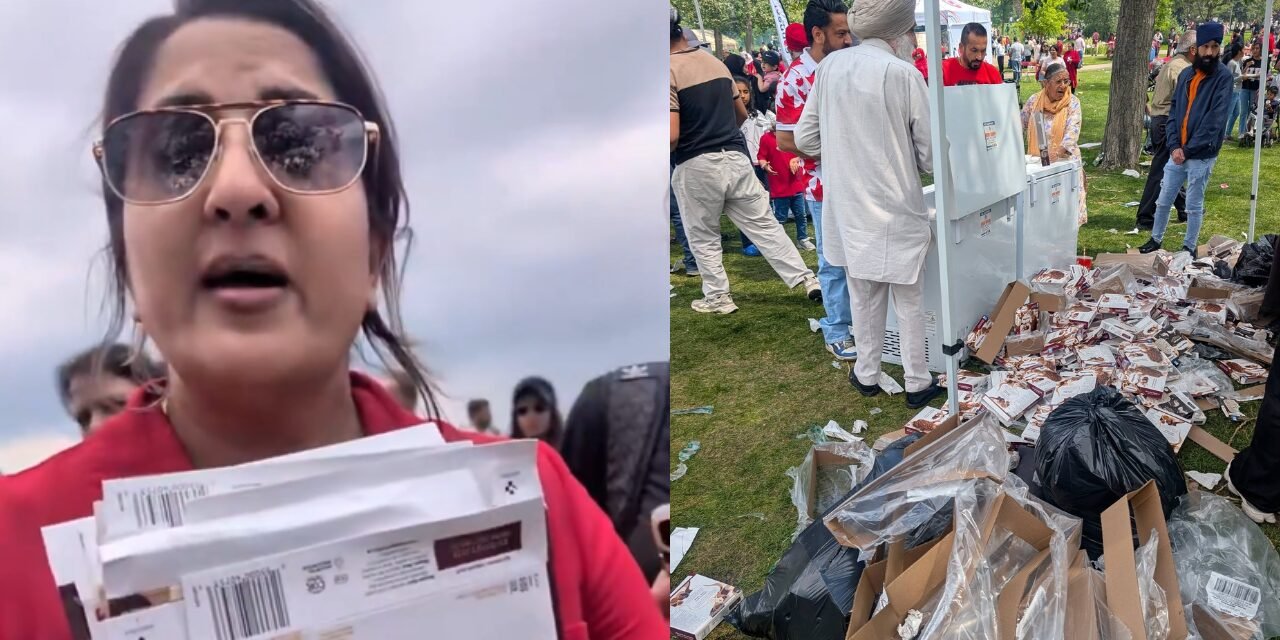 WATCH VIDEO: 'Native Canadian' woman accuses Indians of littering during Canada Day celebrations, says 'you should be ashamed'