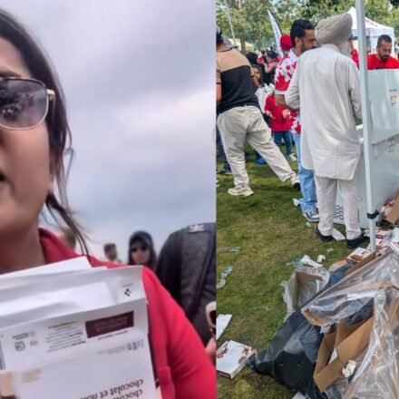 WATCH VIDEO: 'Native Canadian' woman accuses Indians of littering during Canada Day celebrations, says 'you should be ashamed'