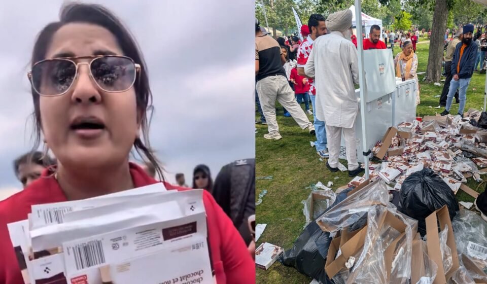 WATCH VIDEO: 'Native Canadian' woman accuses Indians of littering during Canada Day celebrations, says 'you should be ashamed'