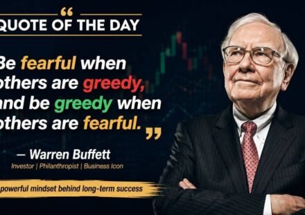 Warren Buffett Quote of the Day: "Be fearful when others are greedy and be greedy when..." - The Powerful Mindset Behind Long-Term Success | World News