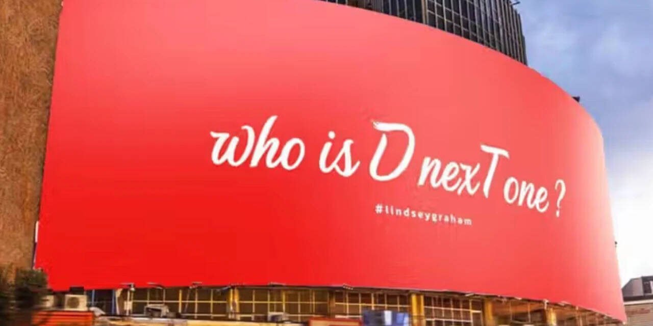 'Who's D nextT': Iranian billboards target Trump after Graham's death
