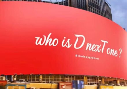 'Who's D nextT': Iranian billboards target Trump after Graham's death