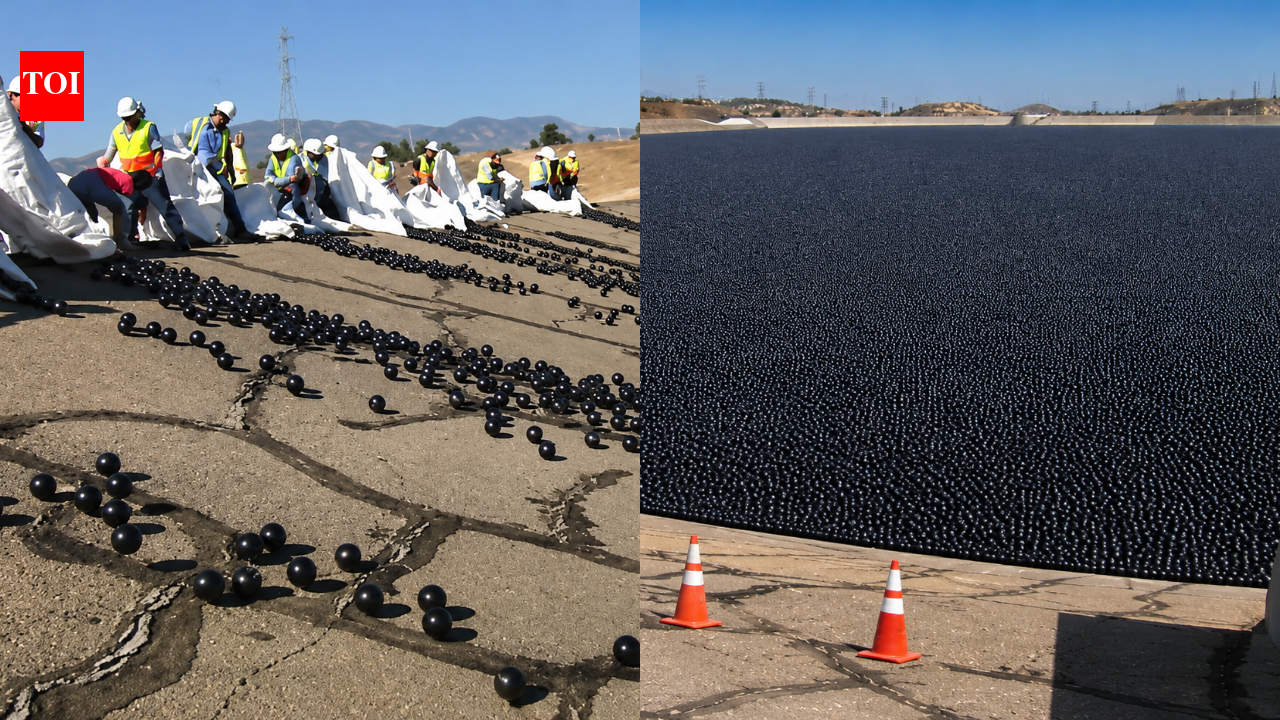Why did Los Angeles throw 96 million black balls into its drinking water? world news