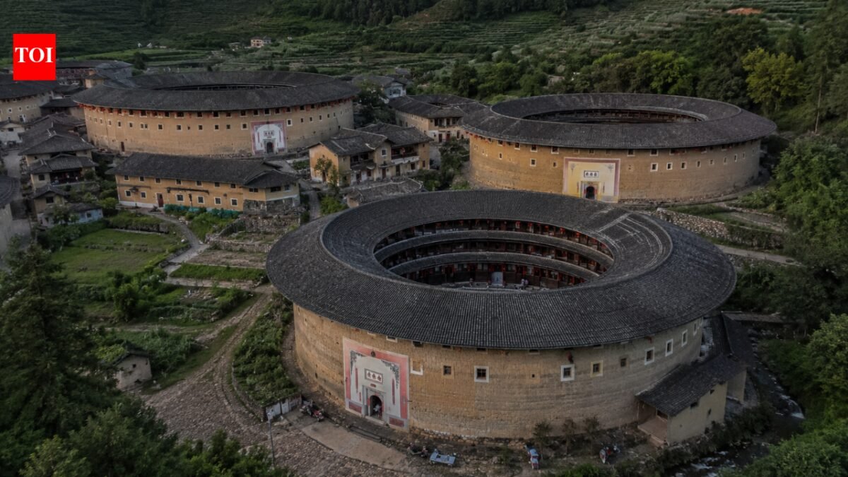 Why some Chinese villages are building round houses: The extraordinary story behind Fujian earth buildings | World News