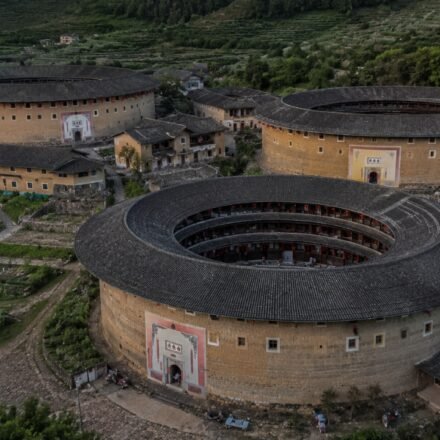 Why some Chinese villages are building round houses: The extraordinary story behind Fujian earth buildings | World News