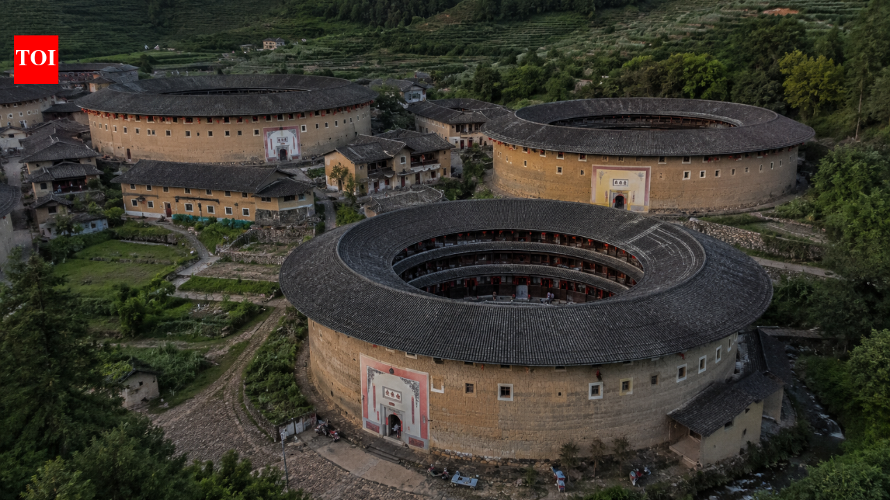 Why some Chinese villages are building round houses: The extraordinary story behind Fujian earth buildings | World News