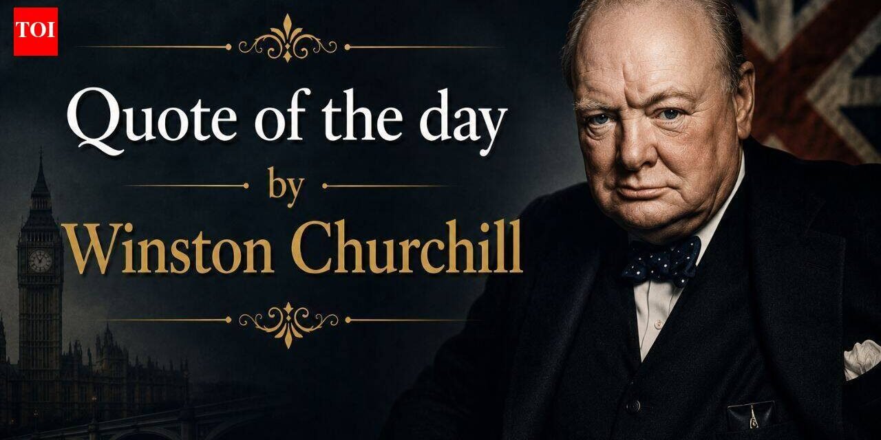 Winston Churchill's quote of the day: "I am ready to meet my Maker. Whether my Maker is ready to meet my great tribulation is another matter." | World News
