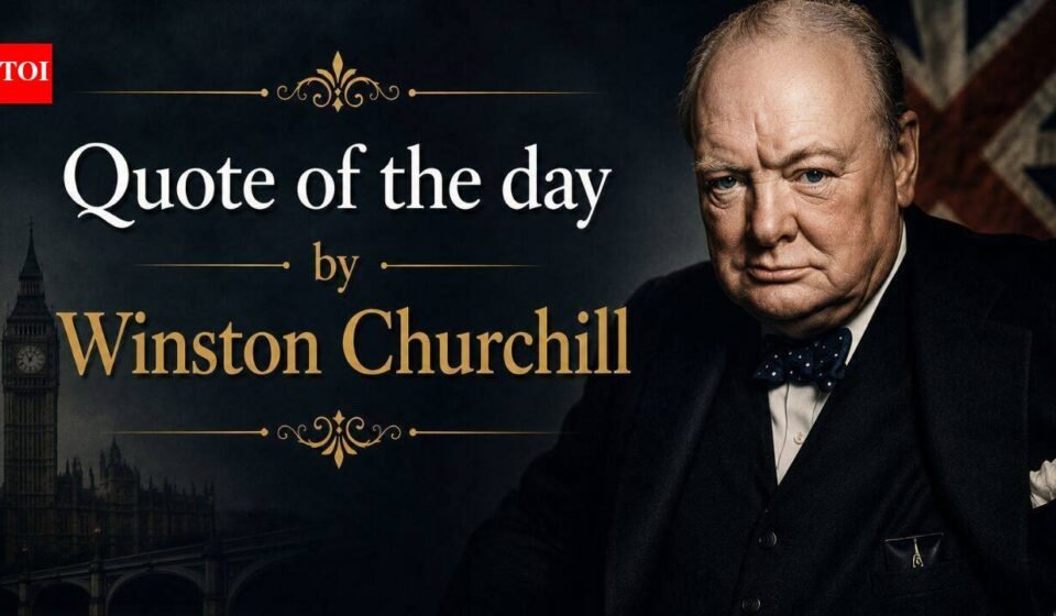 Winston Churchill's quote of the day: "I am ready to meet my Maker. Whether my Maker is ready to meet my great tribulation is another matter." | World News