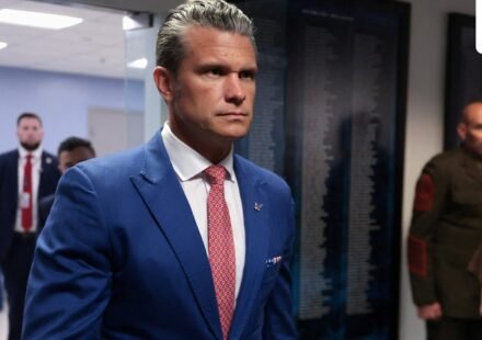 Pete Hegseth did not publicly give a reason for General Randy George’s dismissal. (REUTERS)