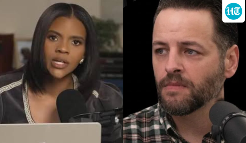 Candace Owens and Andrew Wilson continue negotiating debate terms over the Charlie Kirk case, but key disagreements still prevent a final agreement. (Candace Owens/YouTube, Andrew Wilson/Instagram)